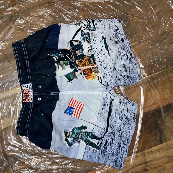 MC2 Saint Barth Astronaut Swim Trunks - Picture 8 of 8